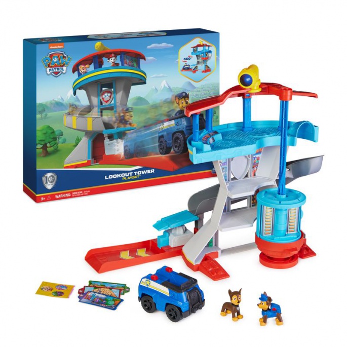 Pacchetto vantaggioso: PAW Patrol torre di guardia + veicolo Tracker per metà prezzo