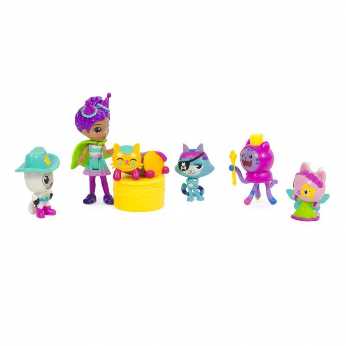 Azione: Gabby's Dollhouse multipack di figure festa + set da gioco giardino per metà prezzo