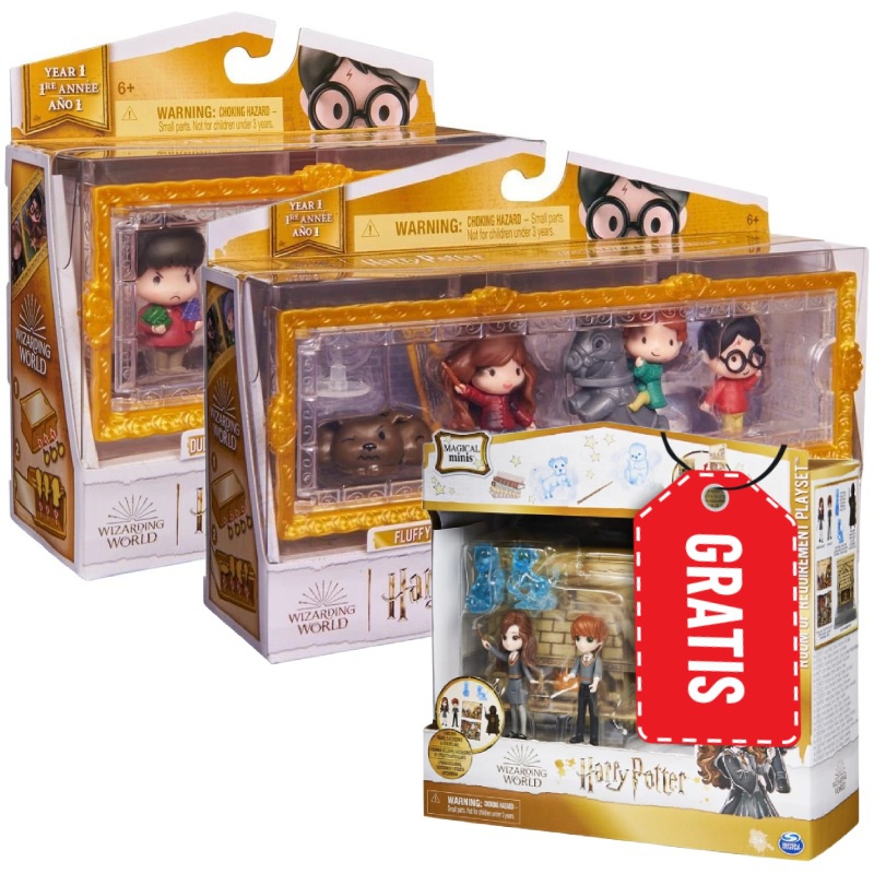 Grande set di action figure dai film di Harry Potter: 6 action figure + 2 action figure GRATIS