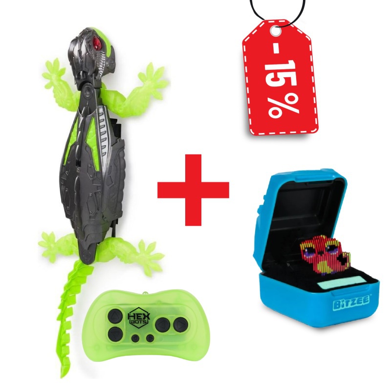 Pacchetto vantaggioso: RC Gekon arrampicandosi sui muri + Bitzee Magicals con il 15% di sconto