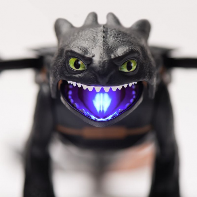 Dragon Trainer Sdentato con effetti sonori e luminosi
