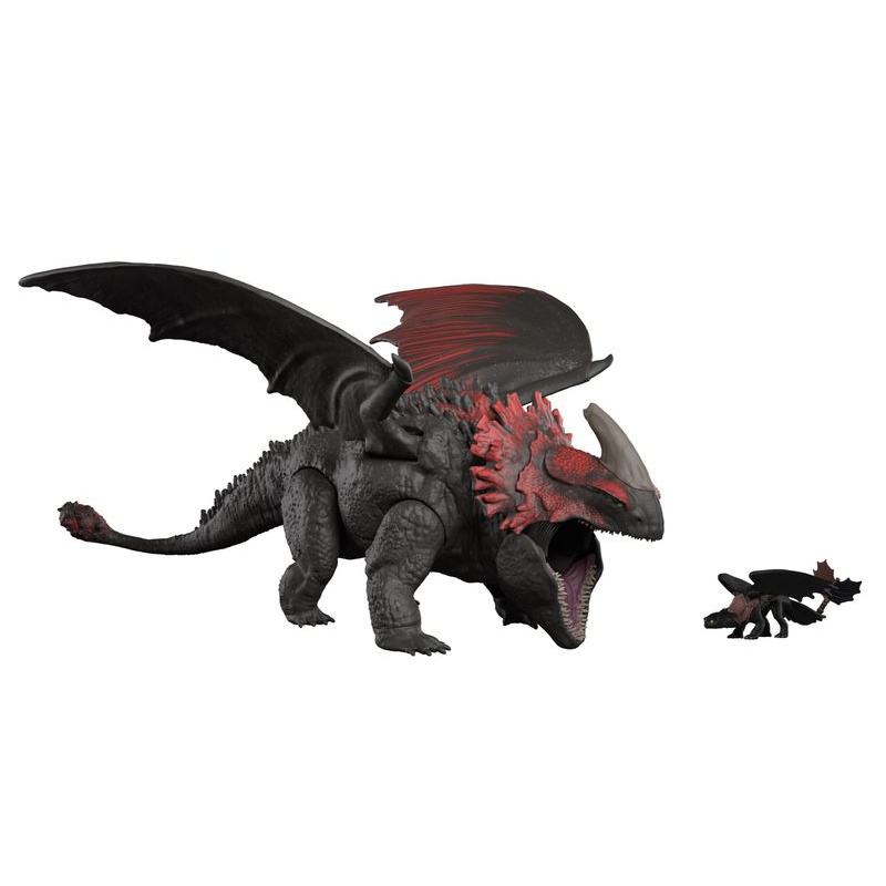 Dragon Trainer grande drago Morte Rossa