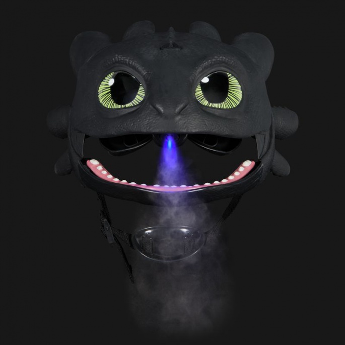 Dragon Trainer maschera di Furia Buia con suoni e luci