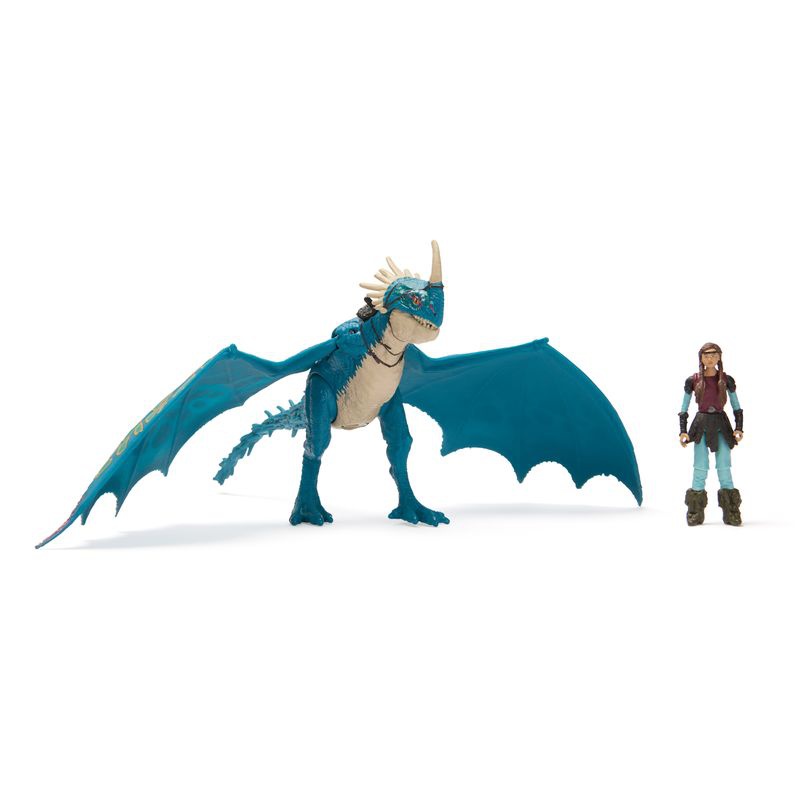 Dragon Trainer drago e Vichingo Uncinato Mortale e Astrid