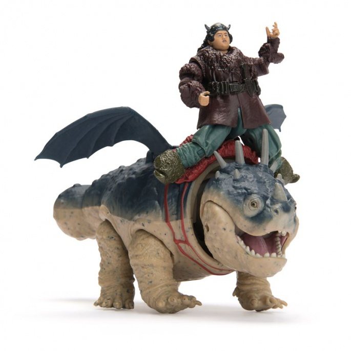 Dragon Trainer drago e vichingo Gronkio e Gambedipesce