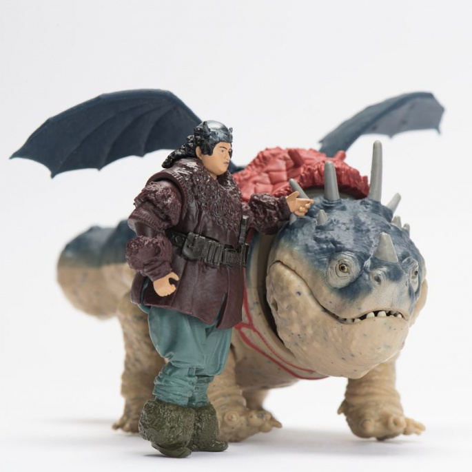 Dragon Trainer drago e vichingo Gronkio e Gambedipesce