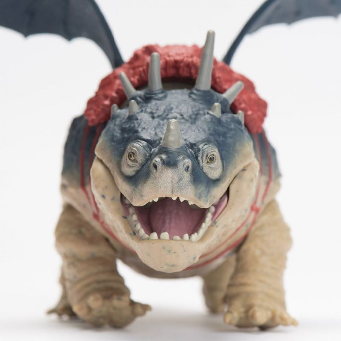 Dragon Trainer drago e vichingo Gronkio e Gambedipesce