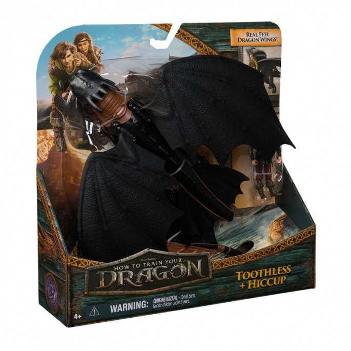 Dragon Trainer drago e vichingo Sdentato e Hiccup