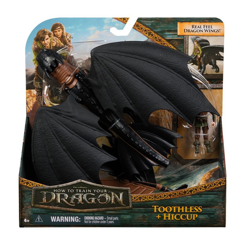 Dragon Trainer drago e vichingo Sdentato e Hiccup