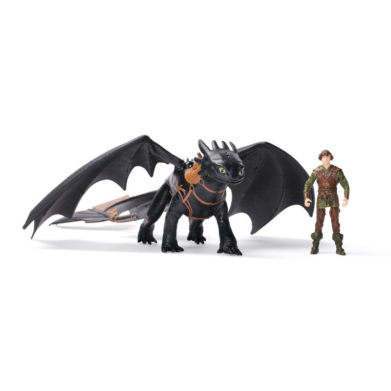 Dragon Trainer drago e vichingo Sdentato e Hiccup