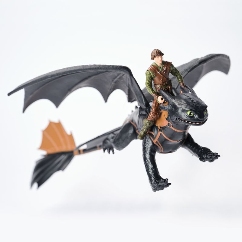 Dragon Trainer drago e vichingo Sdentato e Hiccup