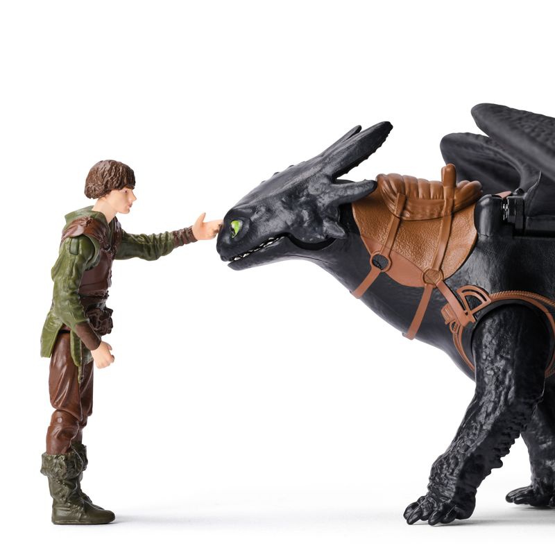 Dragon Trainer drago e vichingo Sdentato e Hiccup