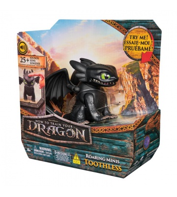 Dragon Trainer mini drago con suoni e movimento Sdentato