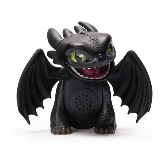 Dragon Trainer mini drago con suoni e movimento Sdentato