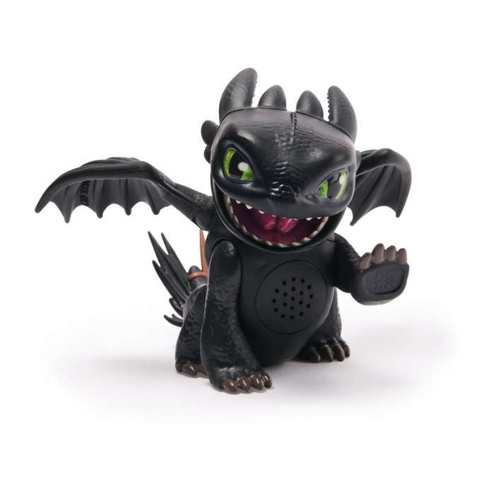 Dragon Trainer mini drago con suoni e movimento Sdentato