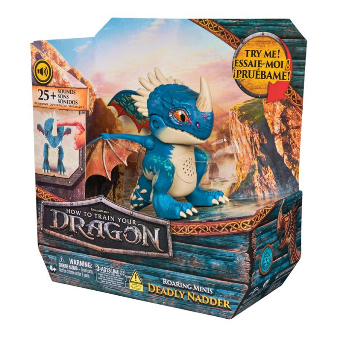 Dragon Trainer mini drago con suoni e movimenti Uncinato Mortale