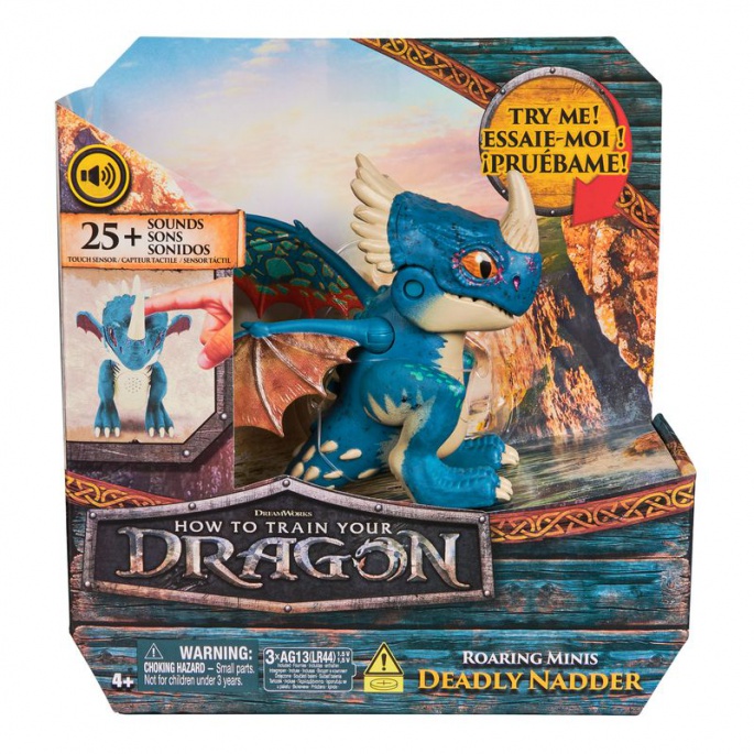 Dragon Trainer mini drago con suoni e movimenti Uncinato Mortale
