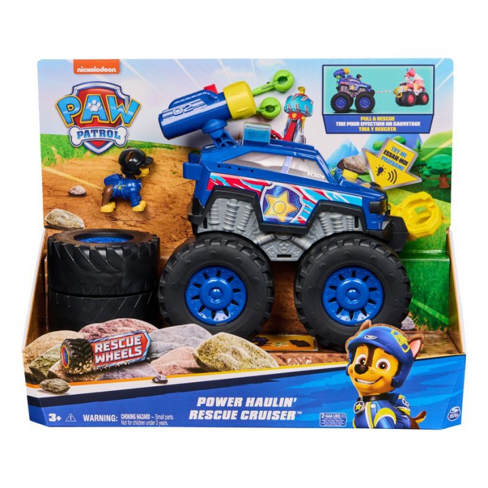 PAW Patrol auto interattivo Rescue Wheels Chase + auto di base Zuma a metà prezzo