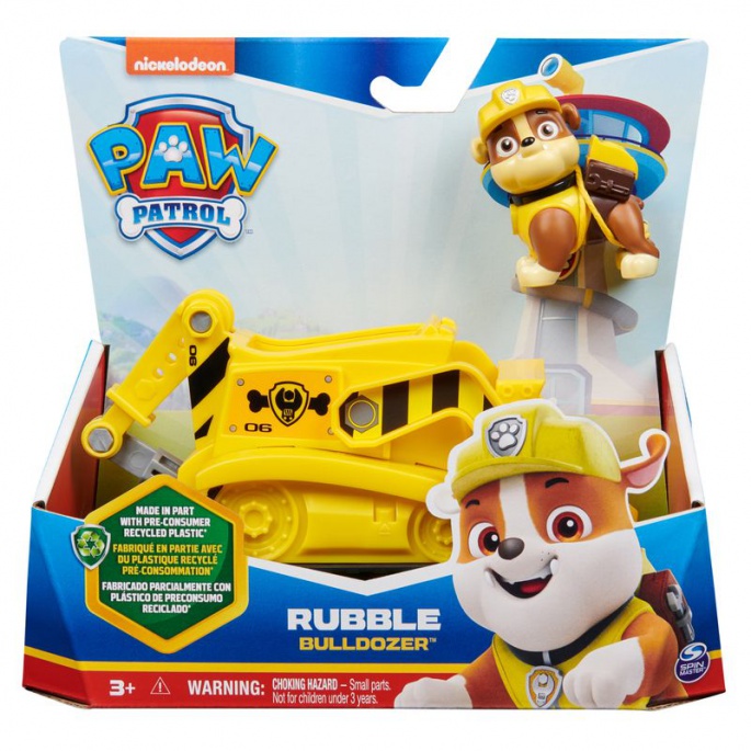AZIONE: PAW Patrol veicoli base Rubble e Zuma + Ryder per metà prezzo