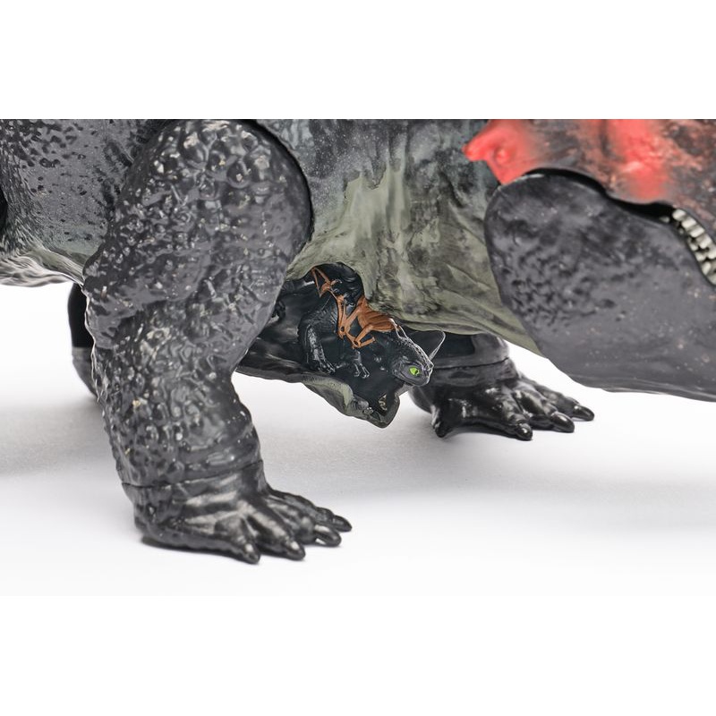 Dragon Trainer grande drago Morte Rossa