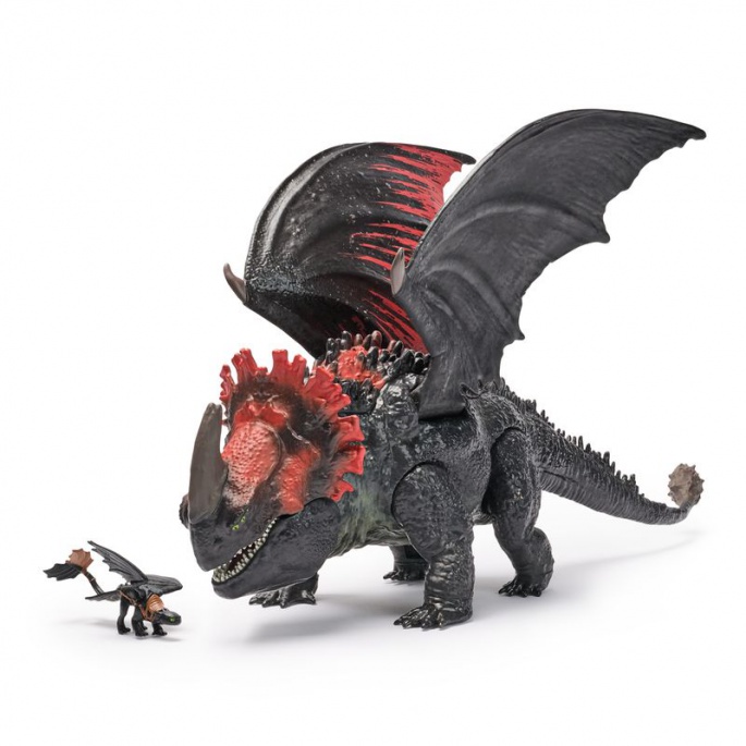 Dragon Trainer grande drago Morte Rossa