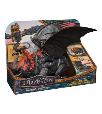 Dragon Trainer grande drago Morte Rossa