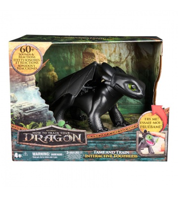 Dragon Trainer interattivo Sdentato con molte funzioni