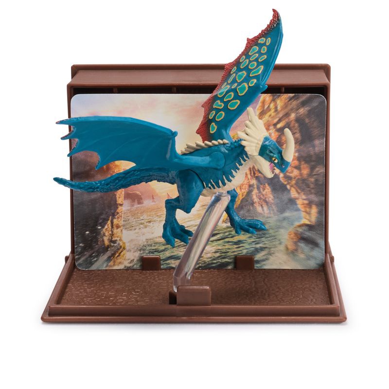 Dragon Trainer figura con carte nel libro dei draghi