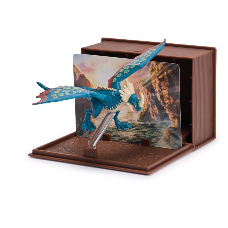 Dragon Trainer figura con carte nel libro dei draghi