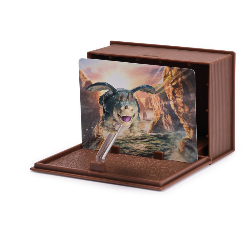 Dragon Trainer figura con carte nel libro dei draghi