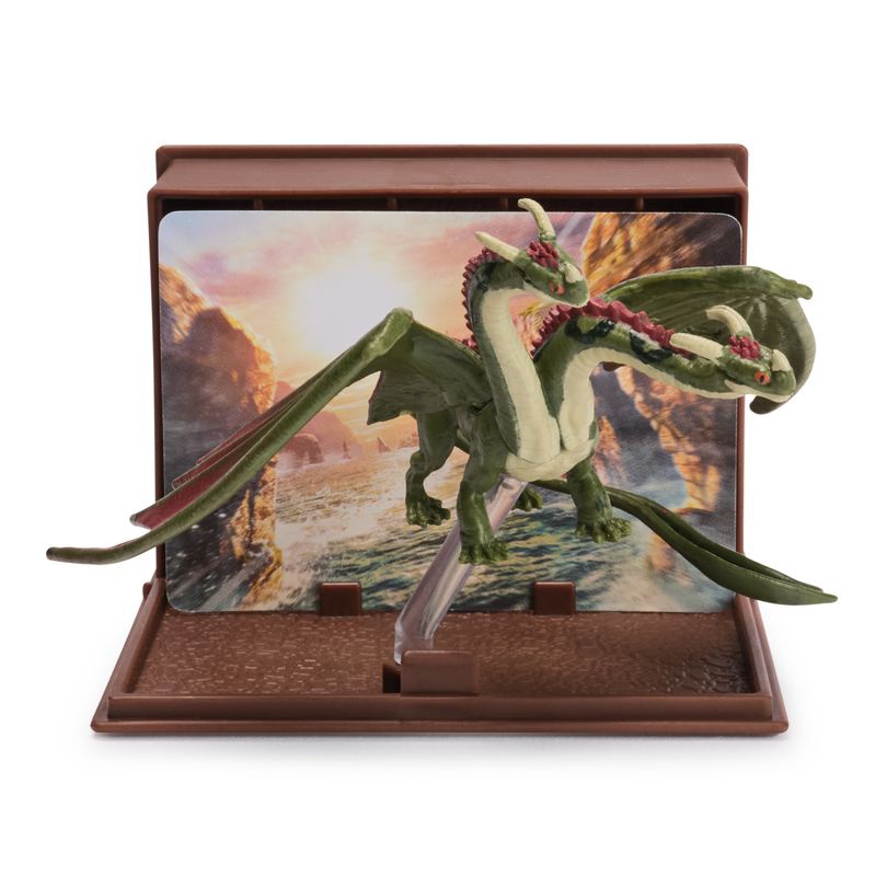 Dragon Trainer figura con carte nel libro dei draghi