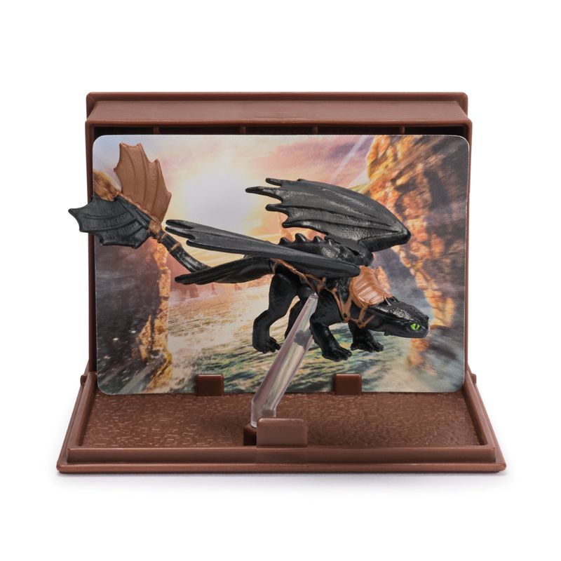 Dragon Trainer figura con carte nel libro dei draghi
