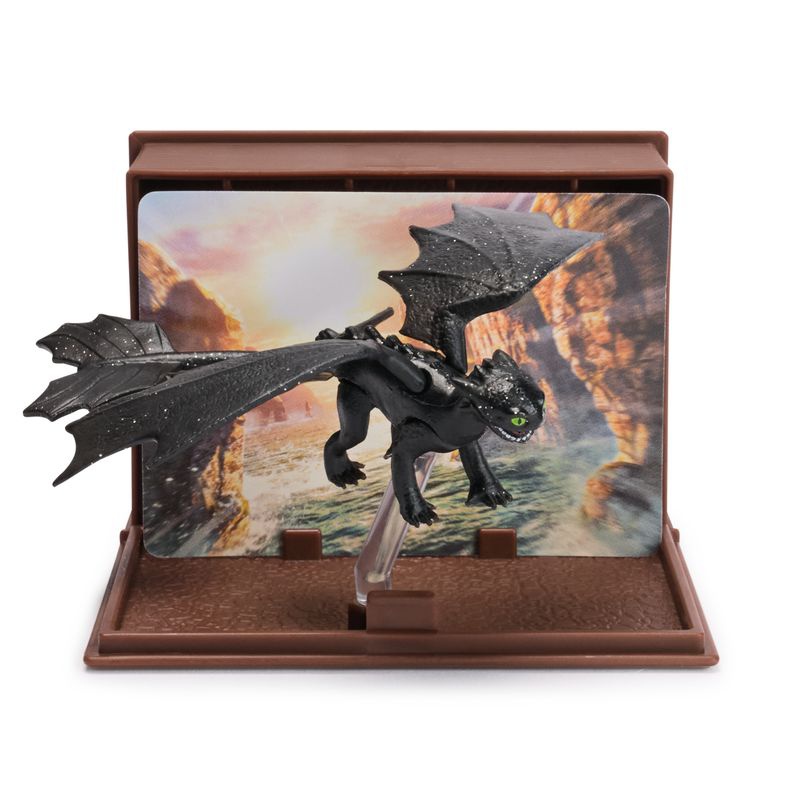 Dragon Trainer figura con carte nel libro dei draghi