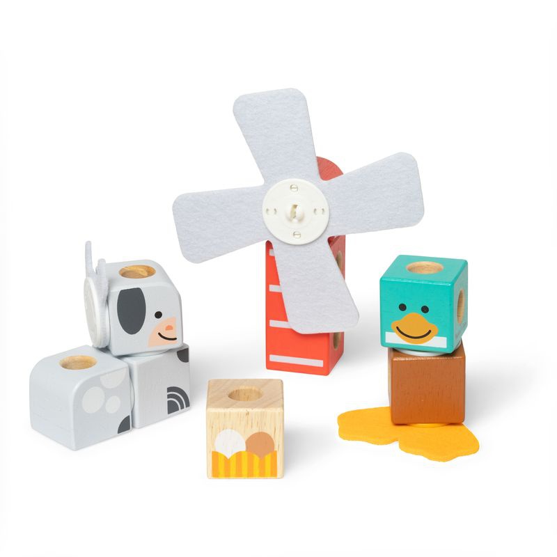Melissa & Doug Blockables set da costruzione fattoria
