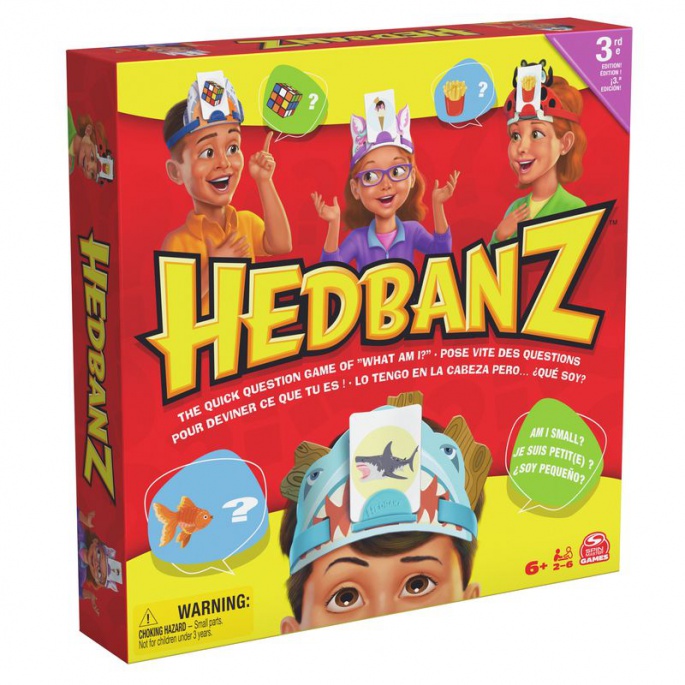 Spin Master Games gioco di società indovinelli Hedbanz 2025