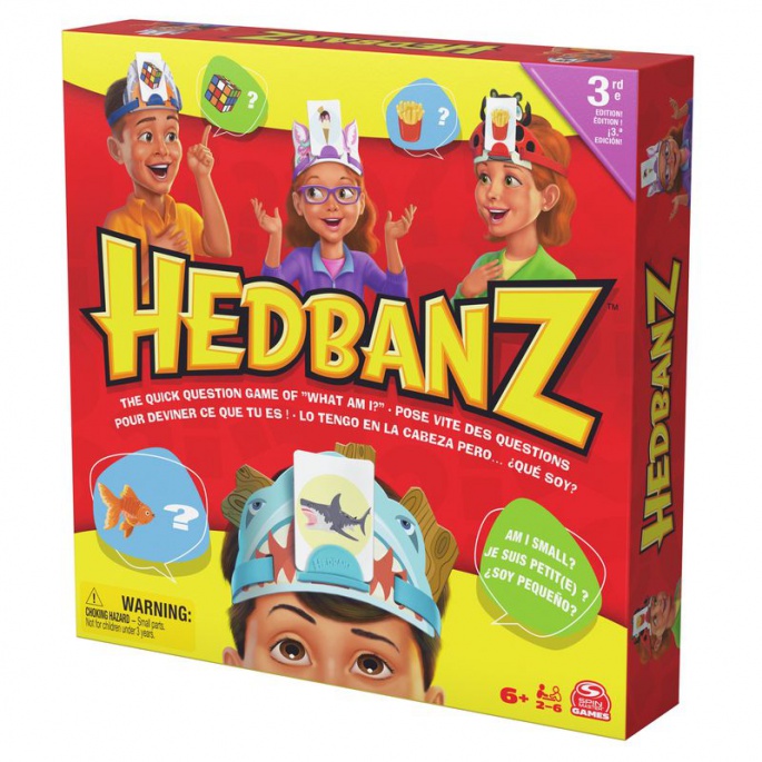 Spin Master Games gioco di società indovinelli Hedbanz 2025