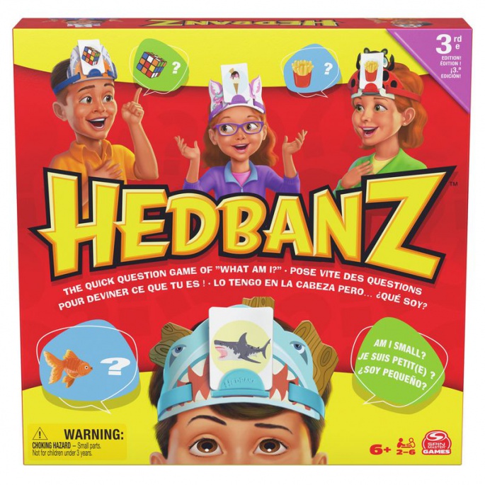 Spin Master Games gioco di società indovinelli Hedbanz 2025
