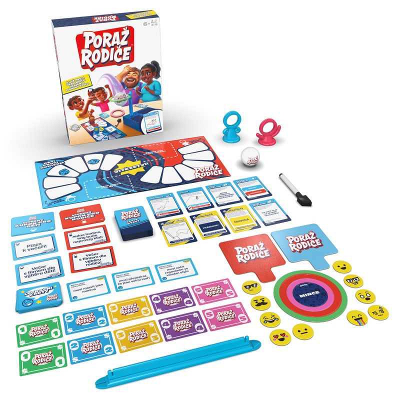Spin Master Games gioco da tavolo Sfida i Genitori 2025 - versione ceca