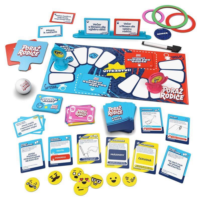 Spin Master Games gioco da tavolo Sfida i Genitori 2025 - versione ceca