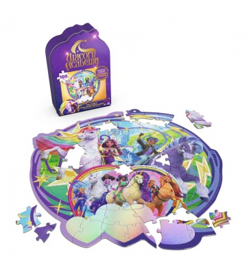 Puzzle Unicorn Academy Castello e unicorni 100 pezzi