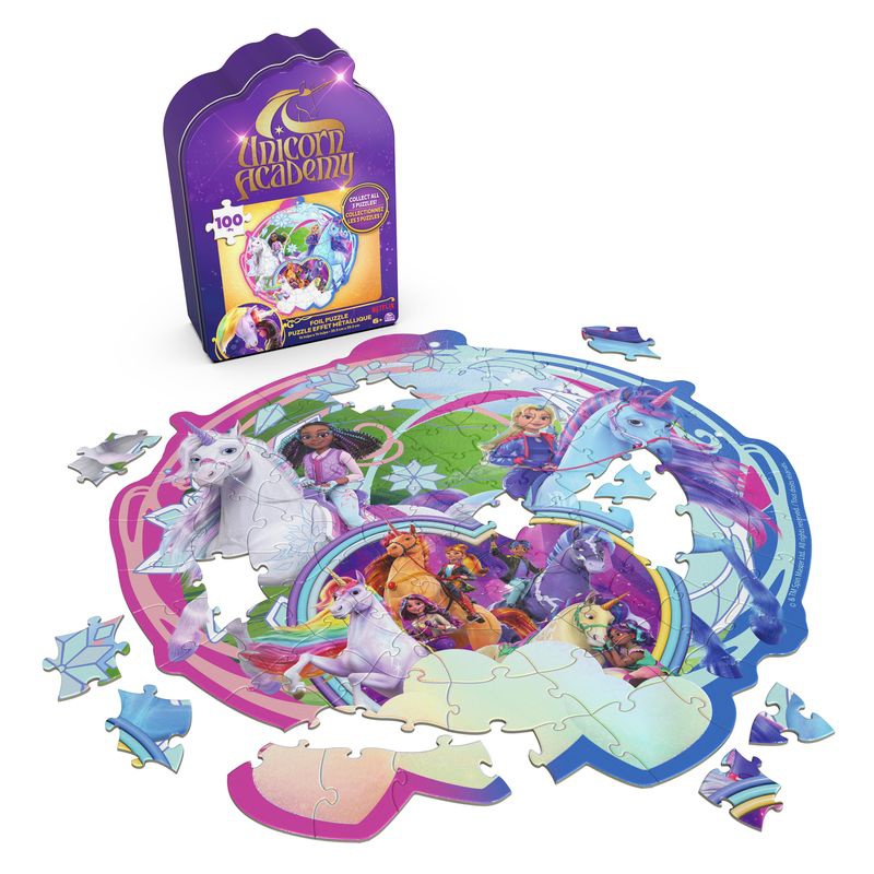 Puzzle Unicorn Academy Avventura Gelida 100 Pezzi