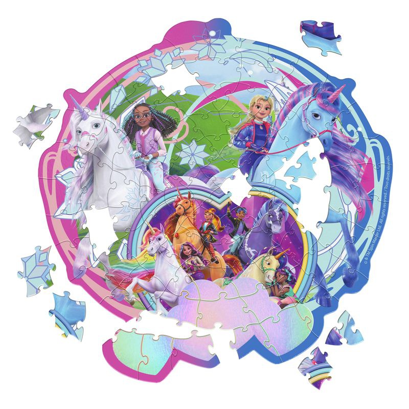 Puzzle Unicorn Academy Avventura Gelida 100 Pezzi