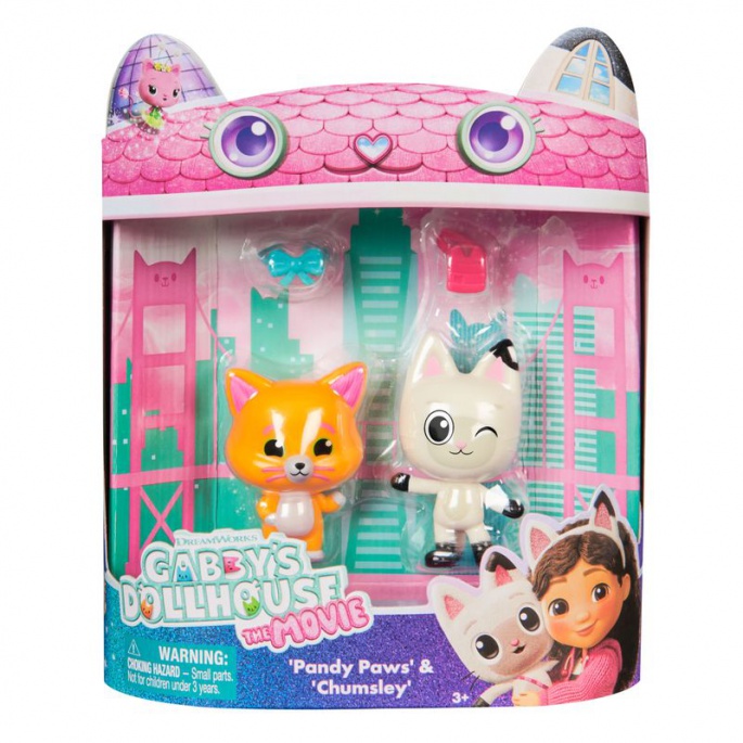 Doppio set di figure Francisco nel film Gabby’s Dollhouse