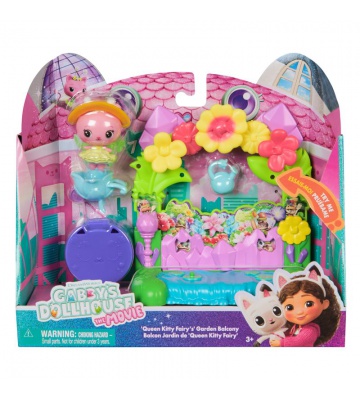 Gabby’s Dollhouse nel film: set giocattolo balcone giardino