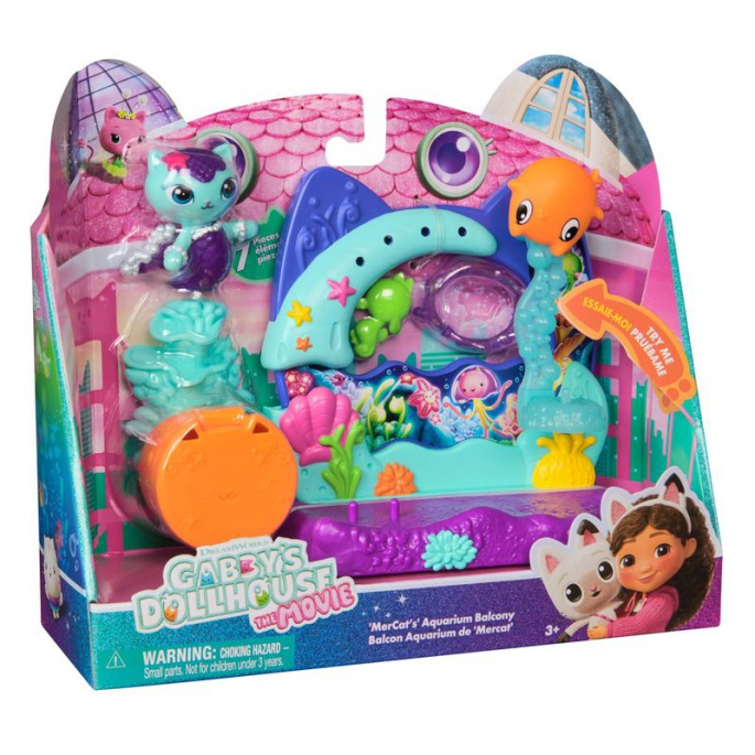 Gabby’s Dollhouse nel Film: Set di Gioco Balcone Acquario