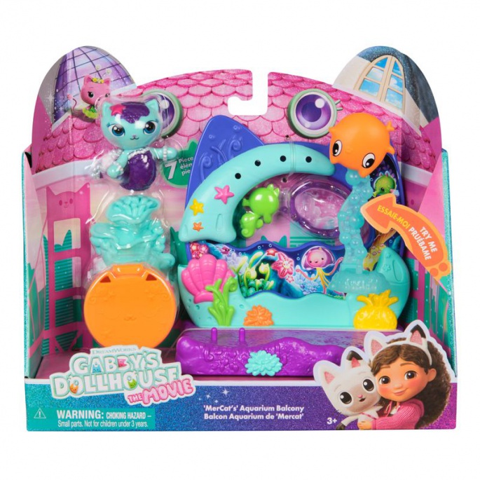 Gabby’s Dollhouse nel Film: Set di Gioco Balcone Acquario