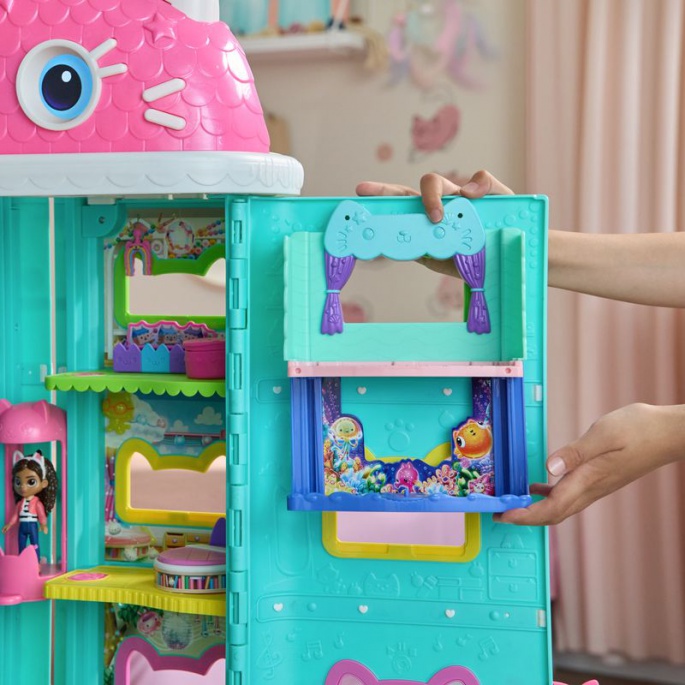 Gabby’s Dollhouse nel film: Bagno per la casa grande
