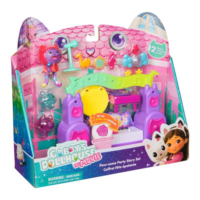 Il magico mondo di Gabby’s Dollhouse: set musicale da gioco