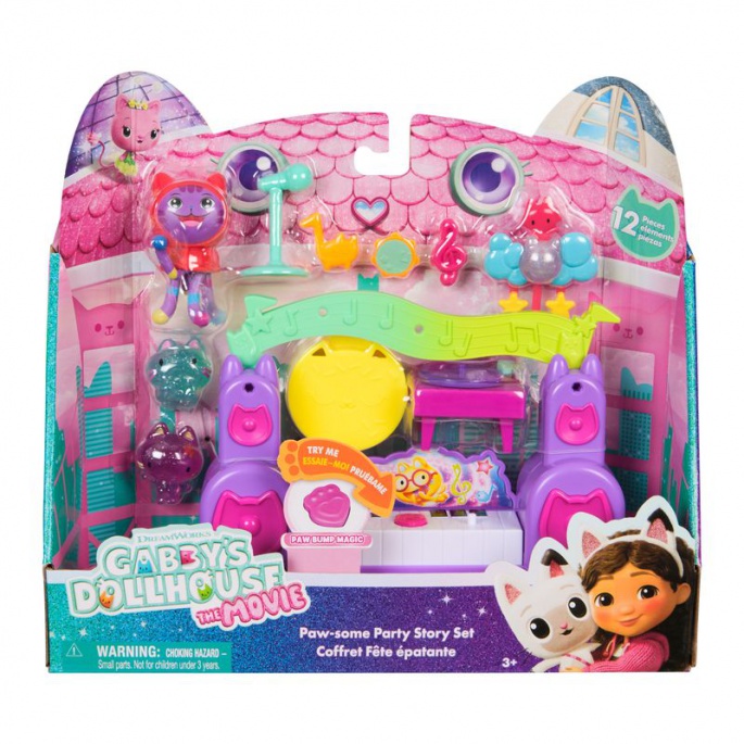 Il magico mondo di Gabby’s Dollhouse: set musicale da gioco