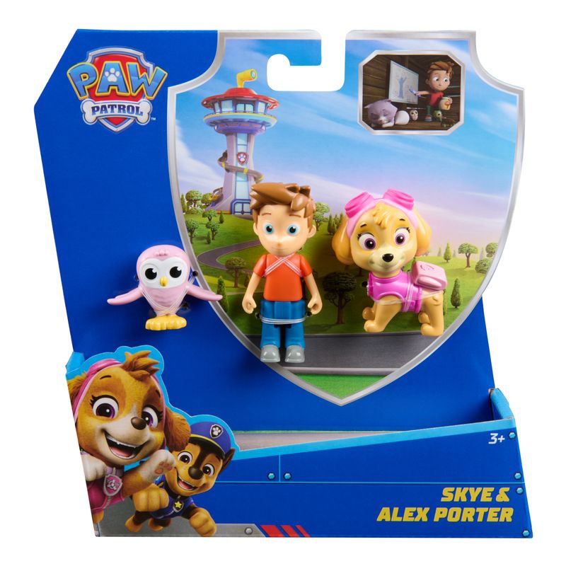 Paw Patrol figurina Skye e Alex Porter